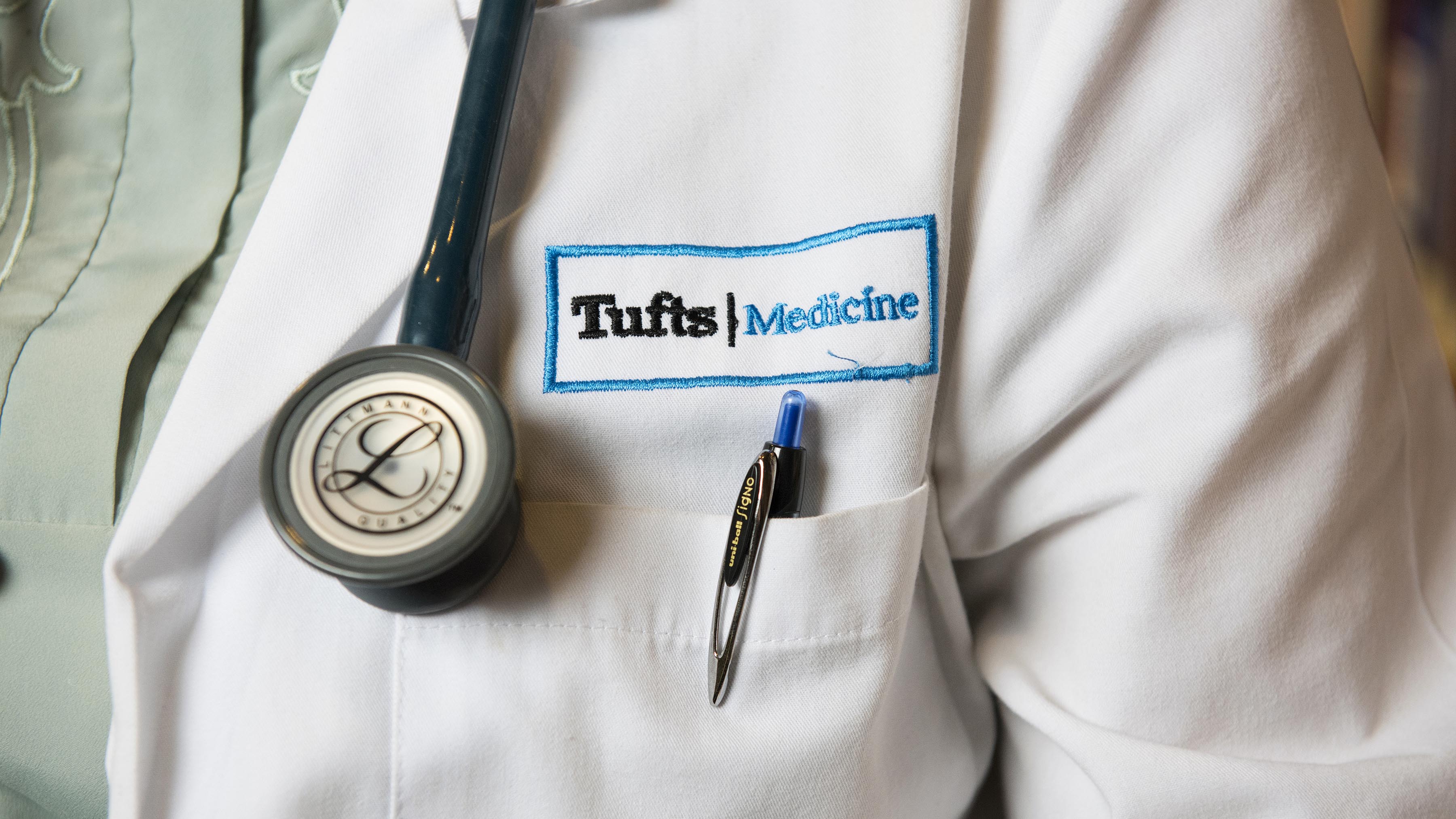 tufts premed health lab coat medical